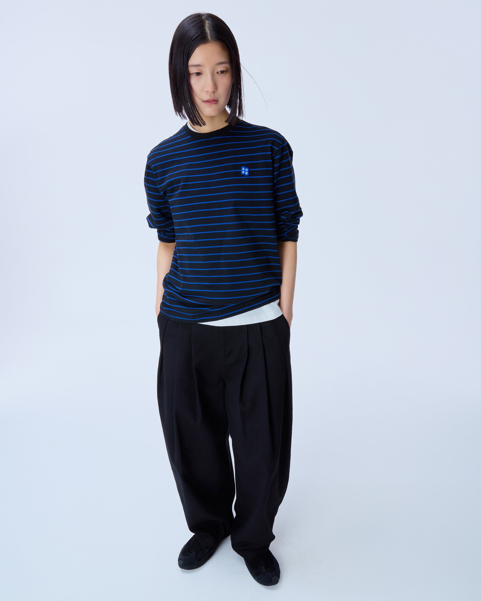 Ader Error - Sig; BL Tag LS t-shirt 04 (Noir) product image 5 | TRAB K-Fashion Australia