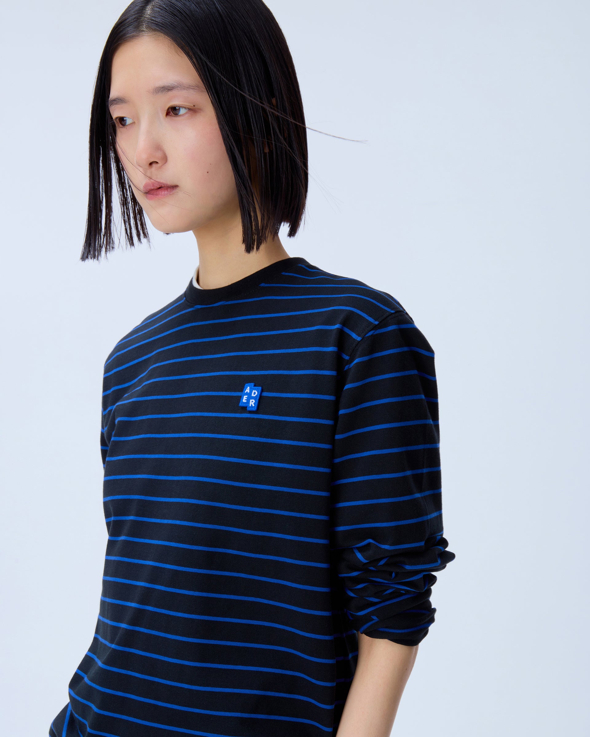 Ader Error - Sig; BL Tag LS t-shirt 04 (Noir) product image 6 | TRAB K-Fashion Australia