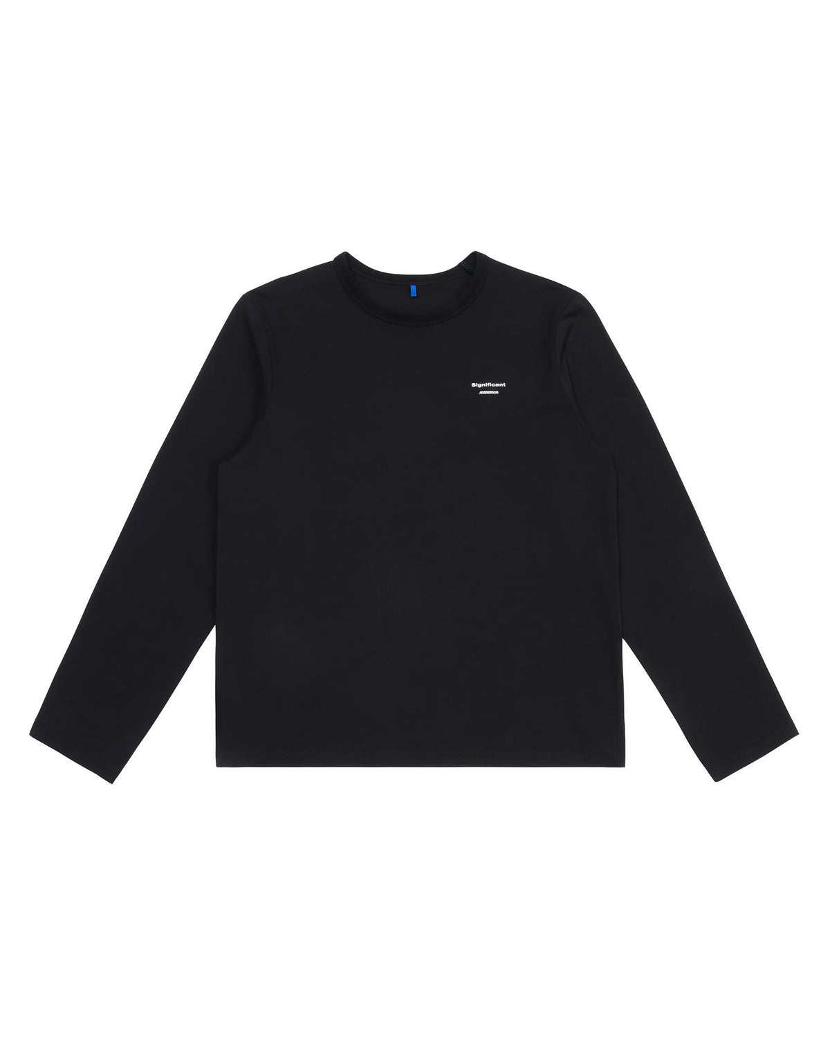 Ader Error - Sig; BL Tag W LS T-Shirt 01 (Noir) product image 5 | TRAB K-Fashion Australia