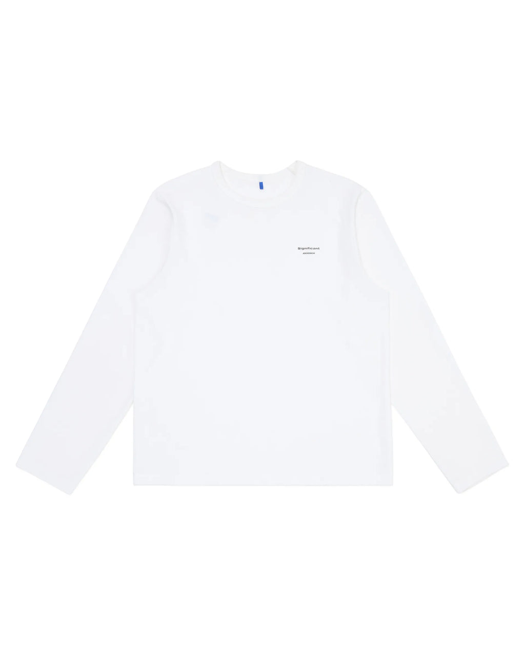 Ader Error - Sig; BL Tag W LS T-Shirt 01 (Off White) product image 5 | TRAB K-Fashion Australia