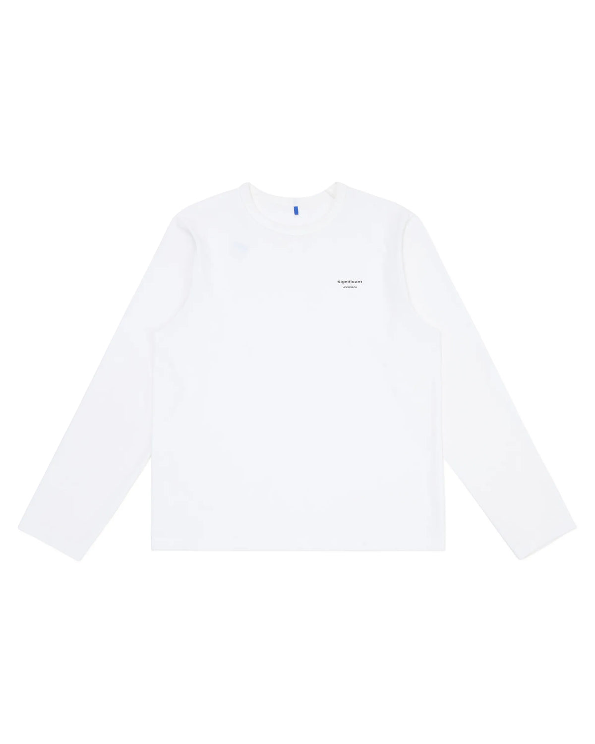 Ader Error - Sig; BL Tag W LS T-Shirt 01 (Off White) product image 5 | TRAB K-Fashion Australia