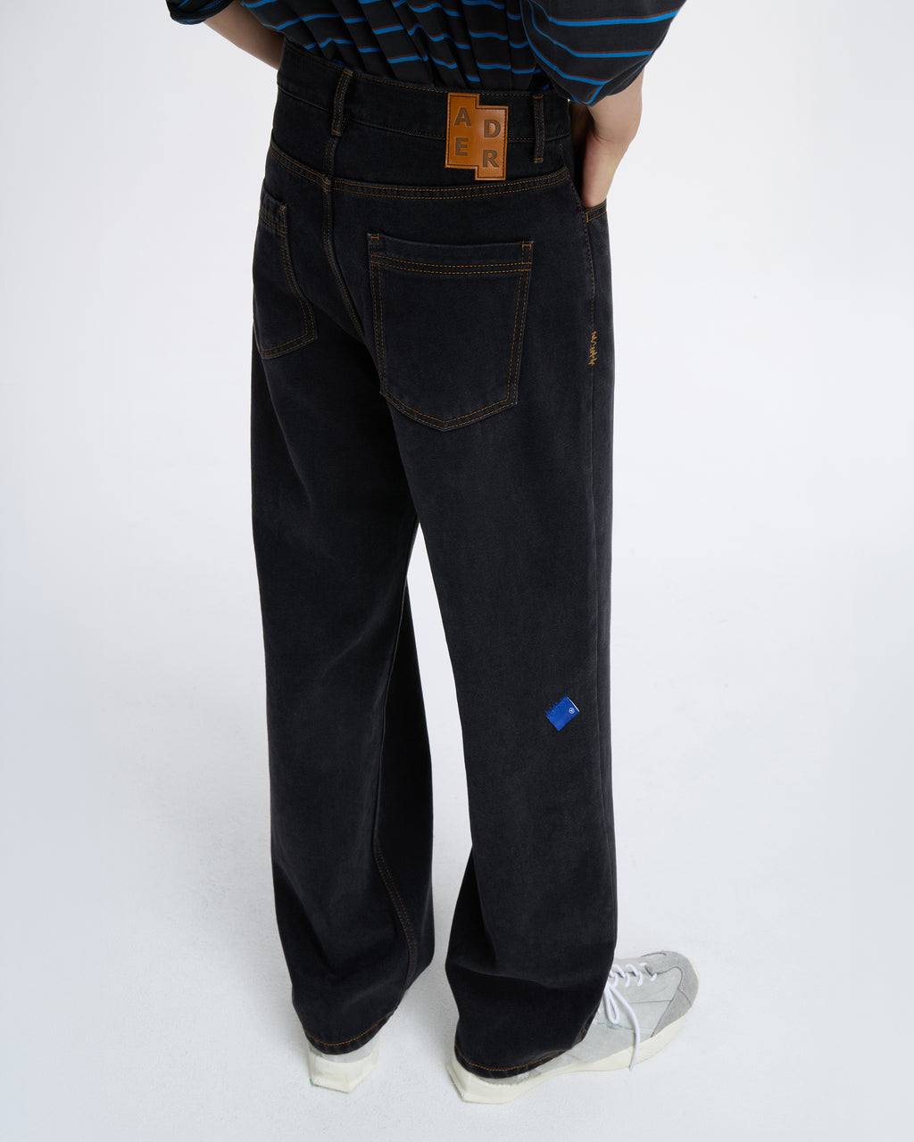 Ader Error - Sig; SV Tag jeans 01 (Noir) product image 7 | TRAB K-Fashion Australia