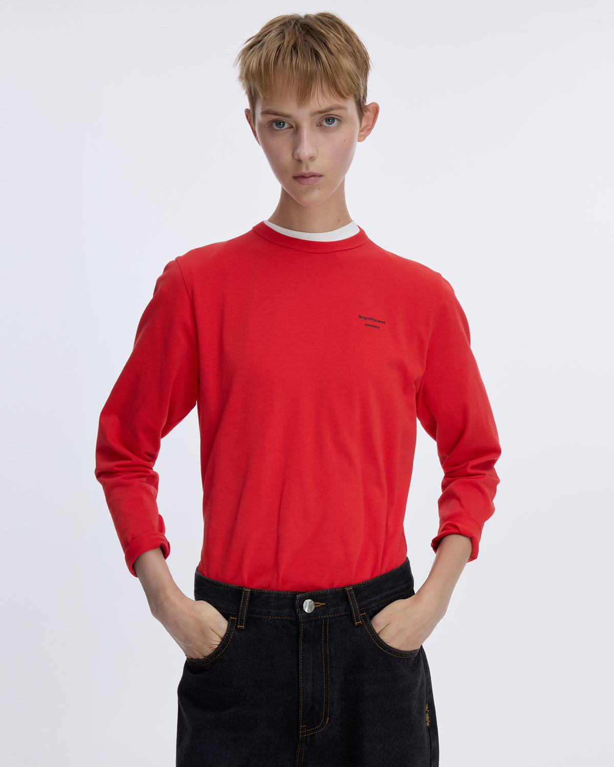 Ader Error - Sig; SV Tag jeans 01 (Noir) product image 11 | TRAB K-Fashion Australia