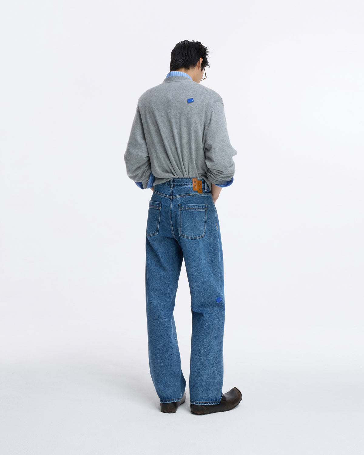 Ader Error - Sig; SV Tag jeans 01 (Blue) product image 3 | TRAB K-Fashion Australia