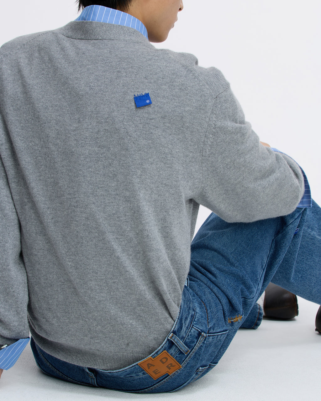 Ader Error - Sig; SV Tag jeans 01 (Blue) product image 6 | TRAB K-Fashion Australia