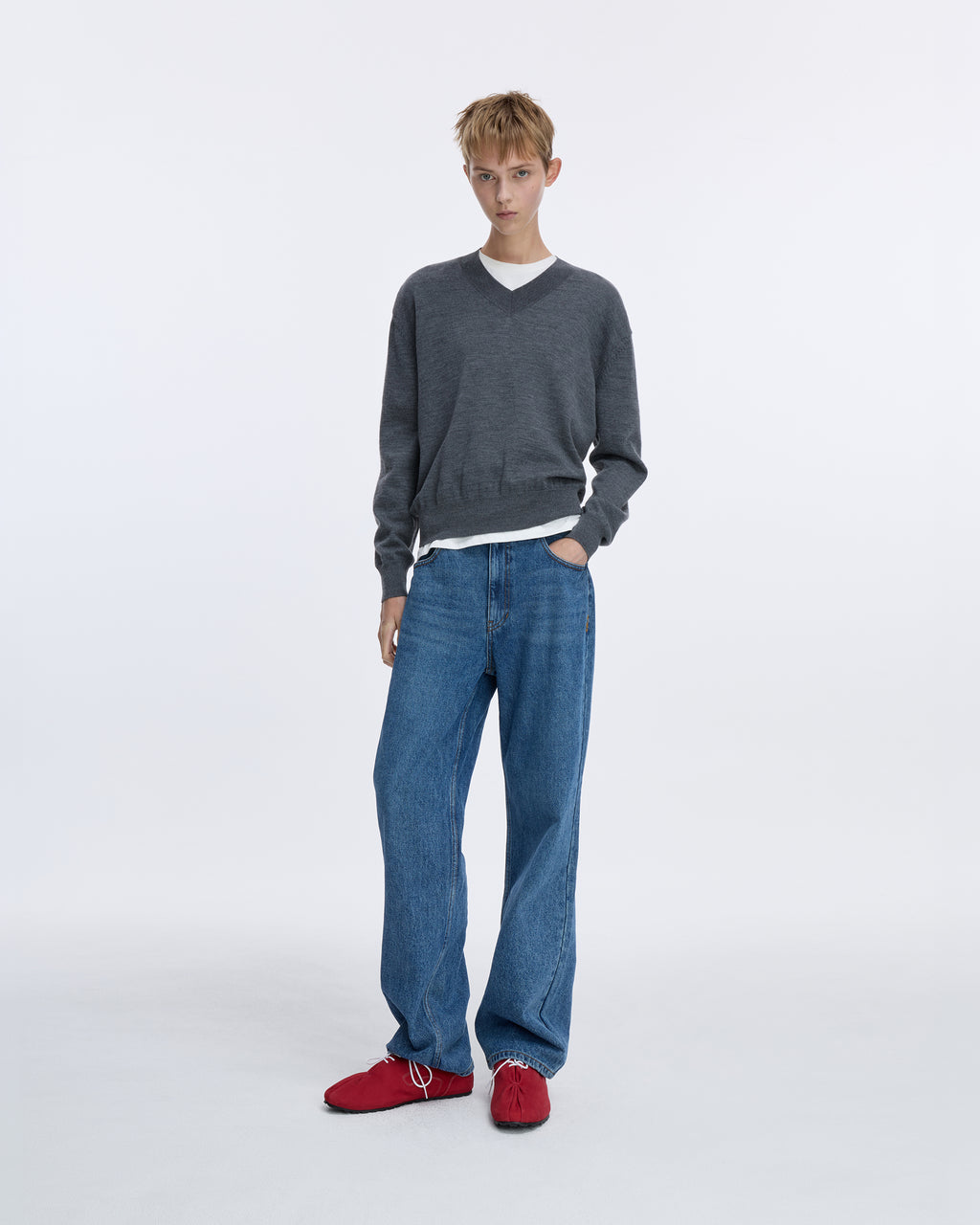 Ader Error - Sig; SV Tag jeans 01 (Blue) product image 7 | TRAB K-Fashion Australia