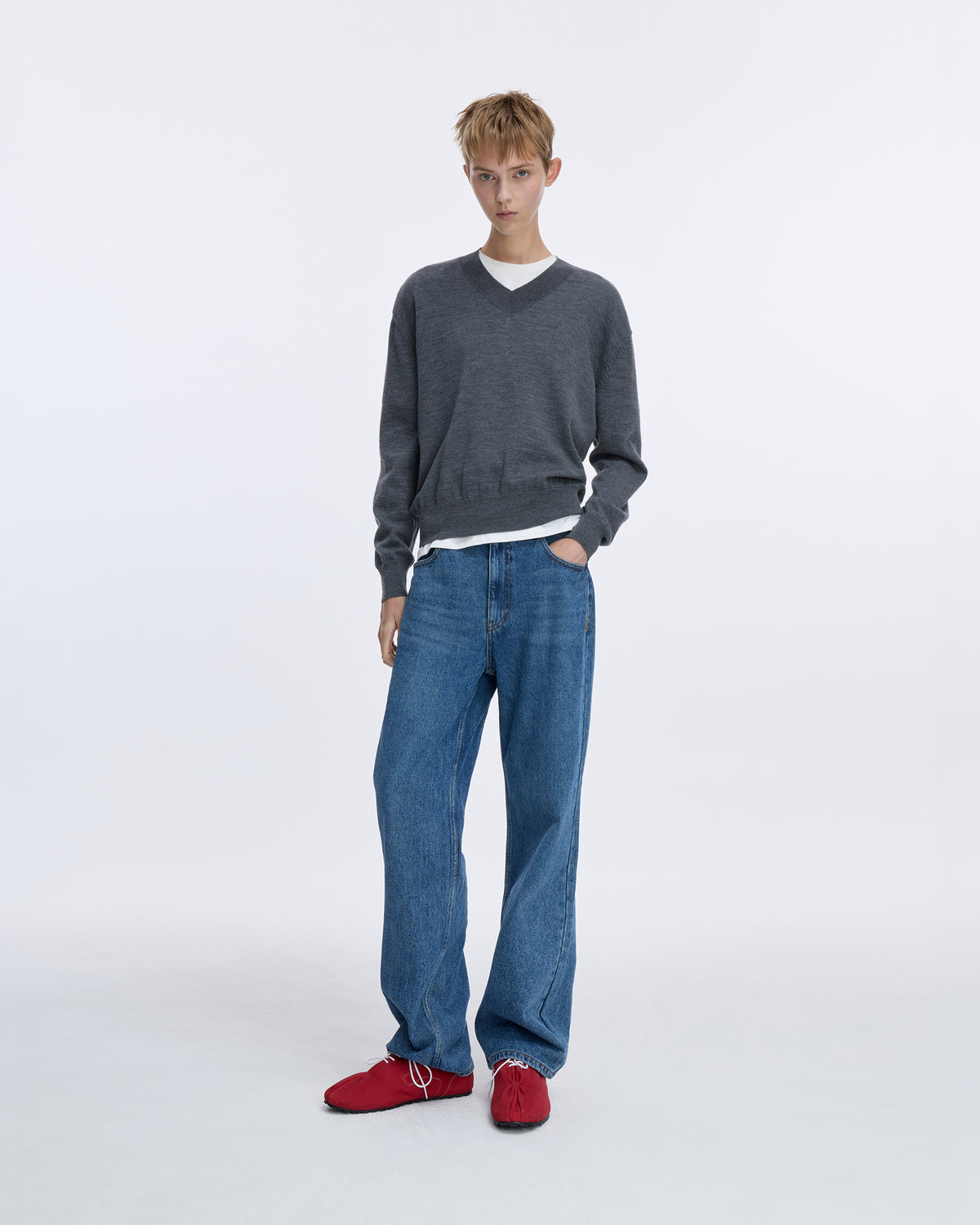 Ader Error - Sig; SV Tag jeans 01 (Blue) product image 7 | TRAB K-Fashion Australia