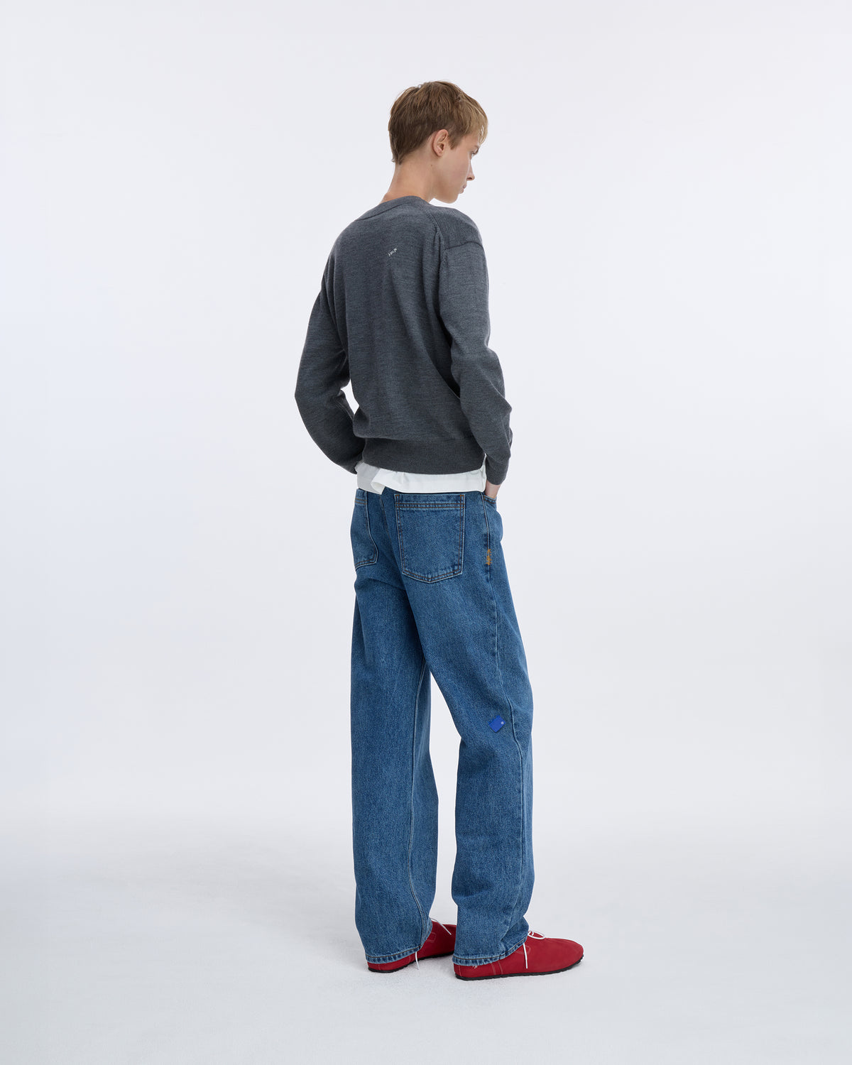 Ader Error - Sig; SV Tag jeans 01 (Blue) product image 9 | TRAB K-Fashion Australia