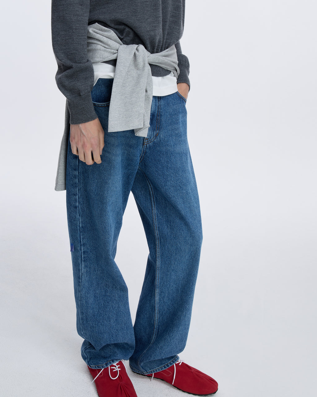 Ader Error - Sig; SV Tag jeans 01 (Blue) product image 12 | TRAB K-Fashion Australia