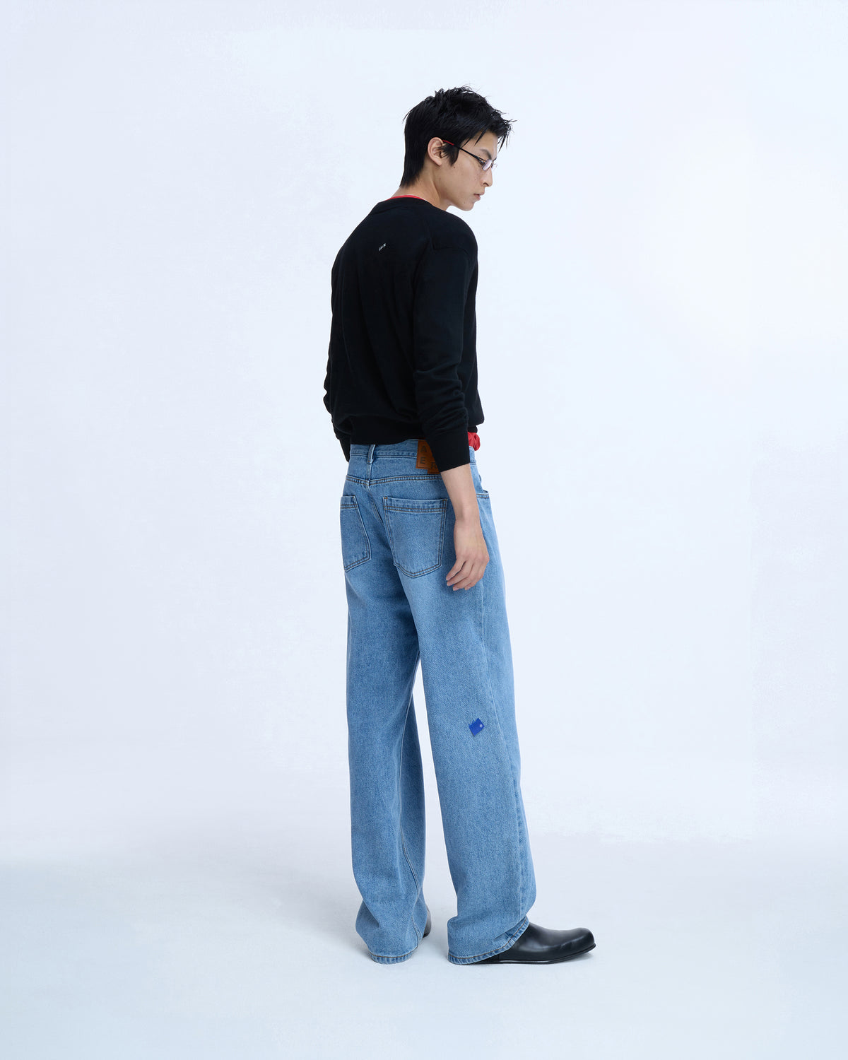 Ader Error - Sig; SV Tag jeans 01 (Sky blue) product image 3 | TRAB K-Fashion Australia