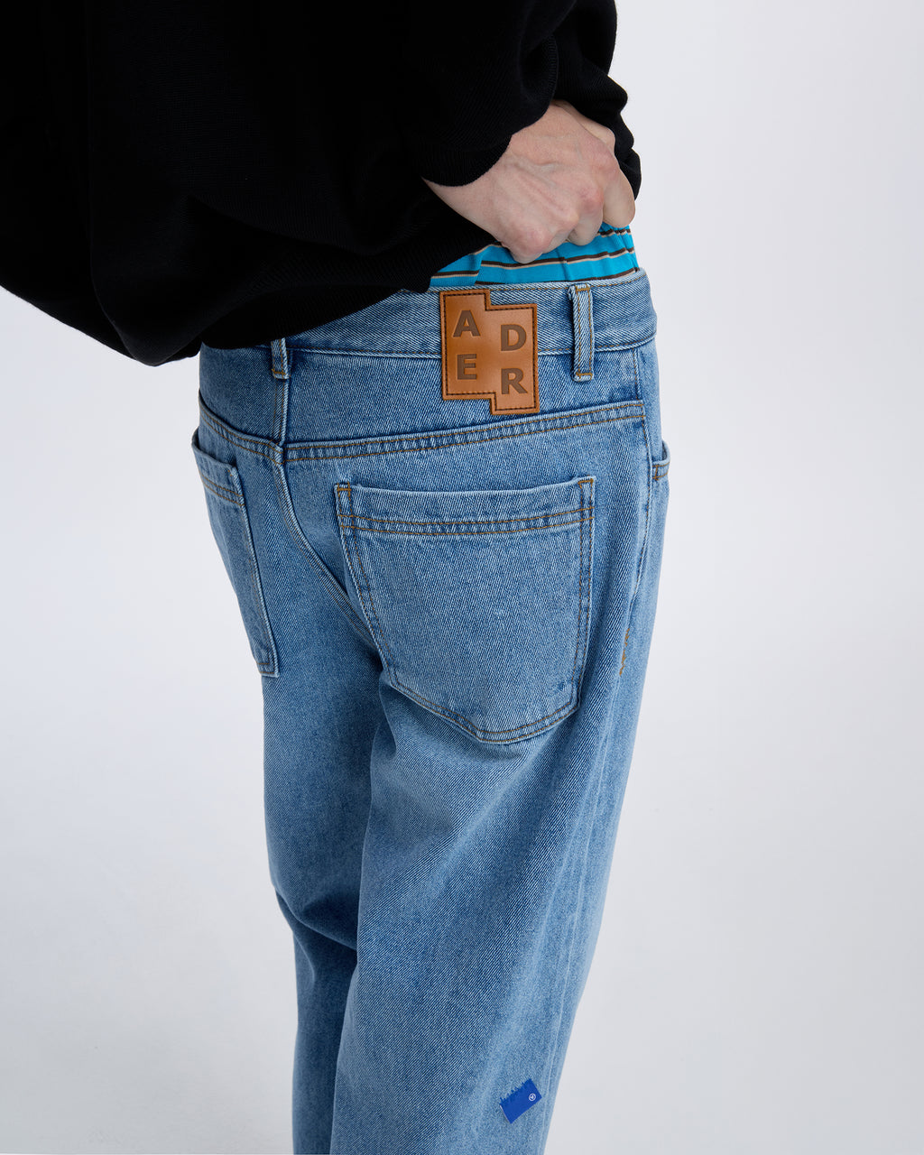 Ader Error - Sig; SV Tag jeans 01 (Sky blue) product image 10 | TRAB K-Fashion Australia