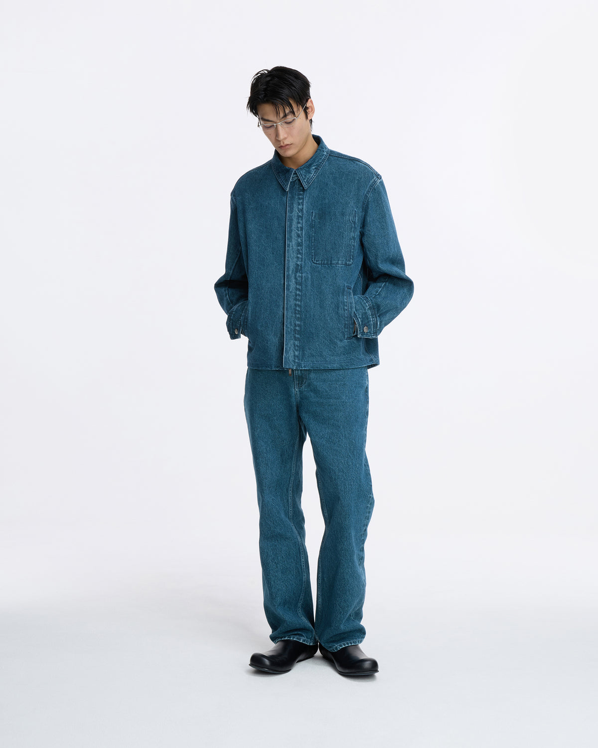 Ader Error - Sig; SV Tag jeans 07 (Blue) product image 1 | TRAB K-Fashion Australia