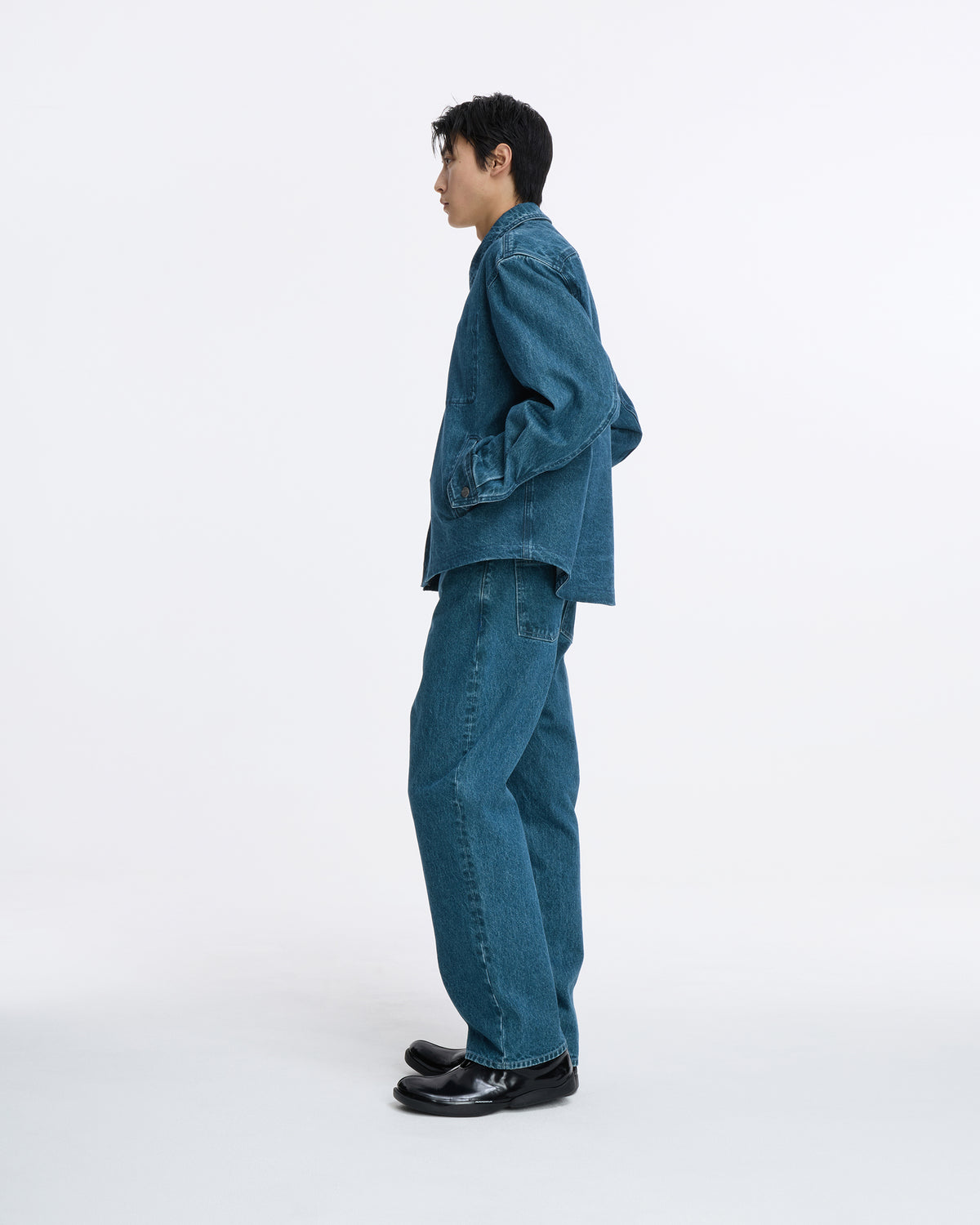 Ader Error - Sig; SV Tag jeans 07 (Blue) product image 2 | TRAB K-Fashion Australia