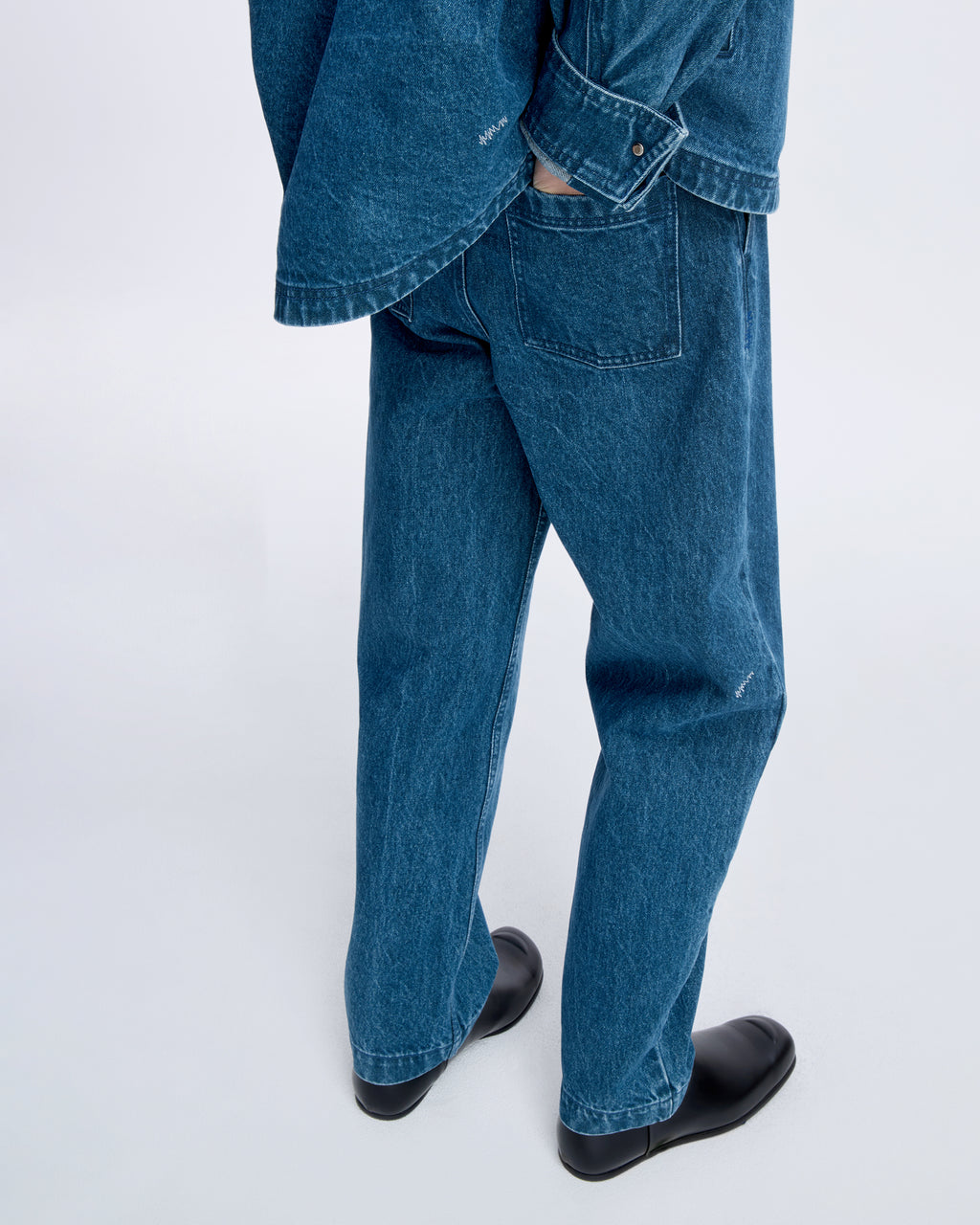 Ader Error - Sig; SV Tag jeans 07 (Blue) product image 4 | TRAB K-Fashion Australia