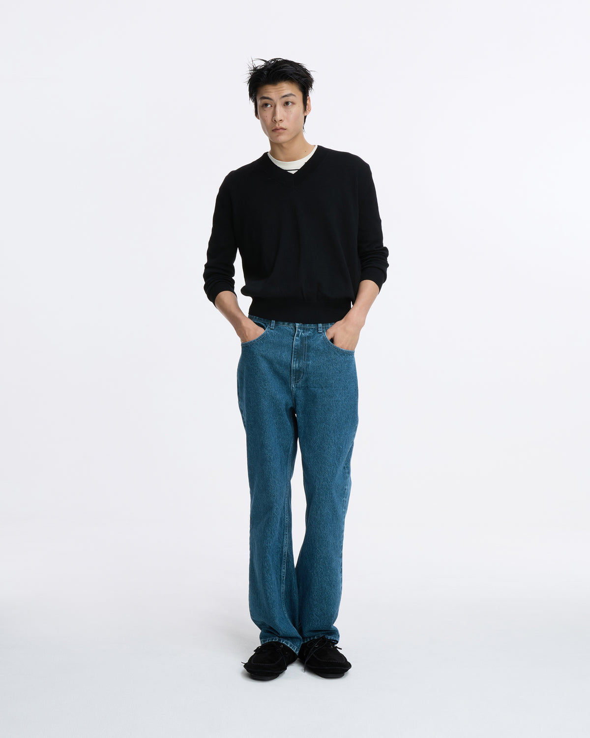 Ader Error - Sig; SV Tag jeans 07 (Blue) product image 5 | TRAB K-Fashion Australia