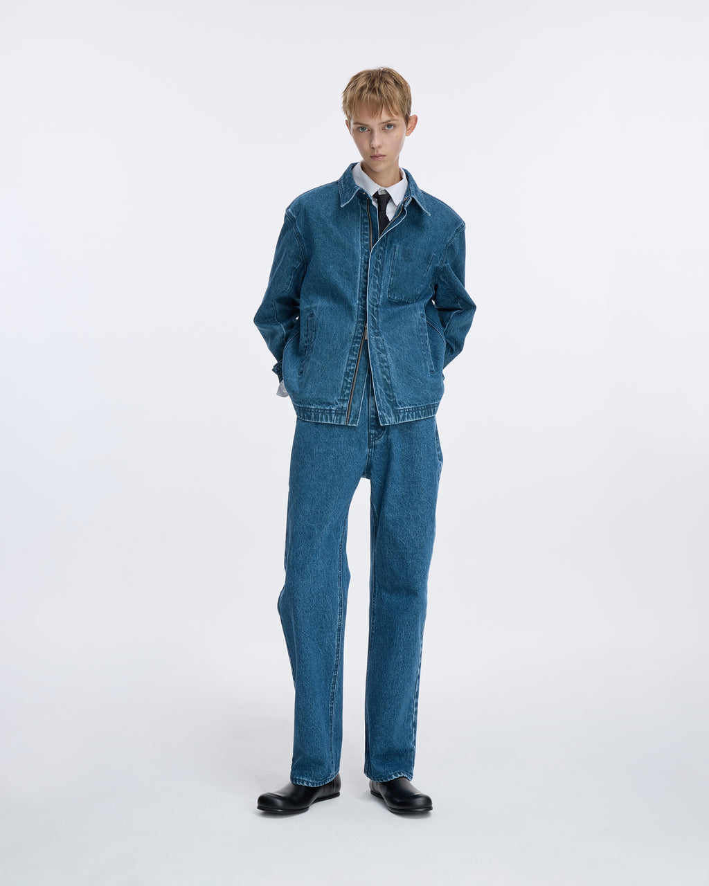 Ader Error - Sig; SV Tag jeans 07 (Blue) product image 7 | TRAB K-Fashion Australia