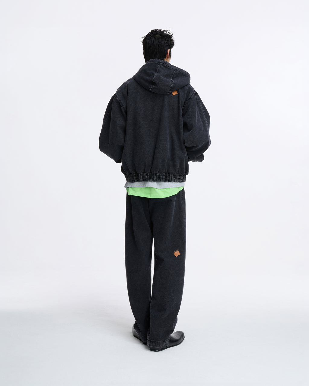 Ader Error - Sig; SV Tag jeans 04 (Noir) product image 3 | TRAB K-Fashion Australia