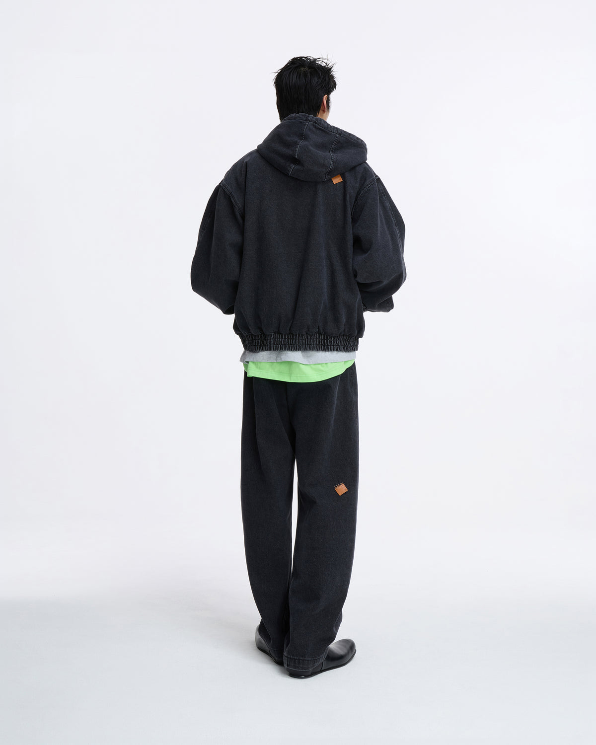 Ader Error - Sig; SV Tag jeans 04 (Noir) product image 3 | TRAB K-Fashion Australia
