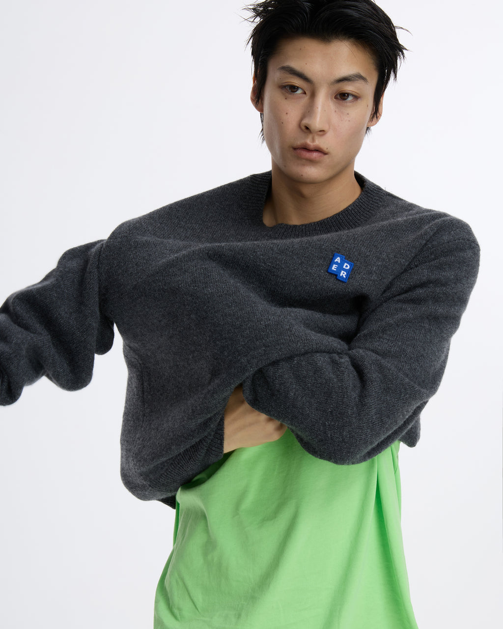 Ader Error - Sig; SV Tag jeans 04 (Noir) product image 4 | TRAB K-Fashion Australia