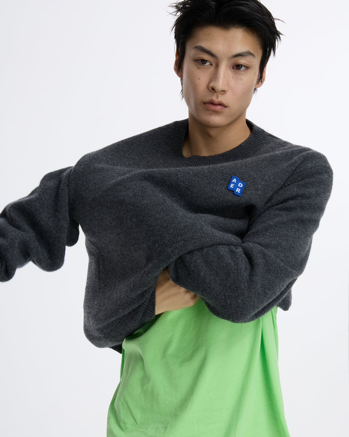Ader Error - Sig; SV Tag jeans 04 (Noir) product image 4 | TRAB K-Fashion Australia