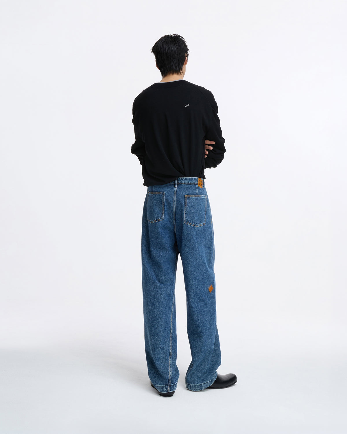 Ader Error - Sig; SV Tag jeans 04 (Blue) product image 3 | TRAB K-Fashion Australia