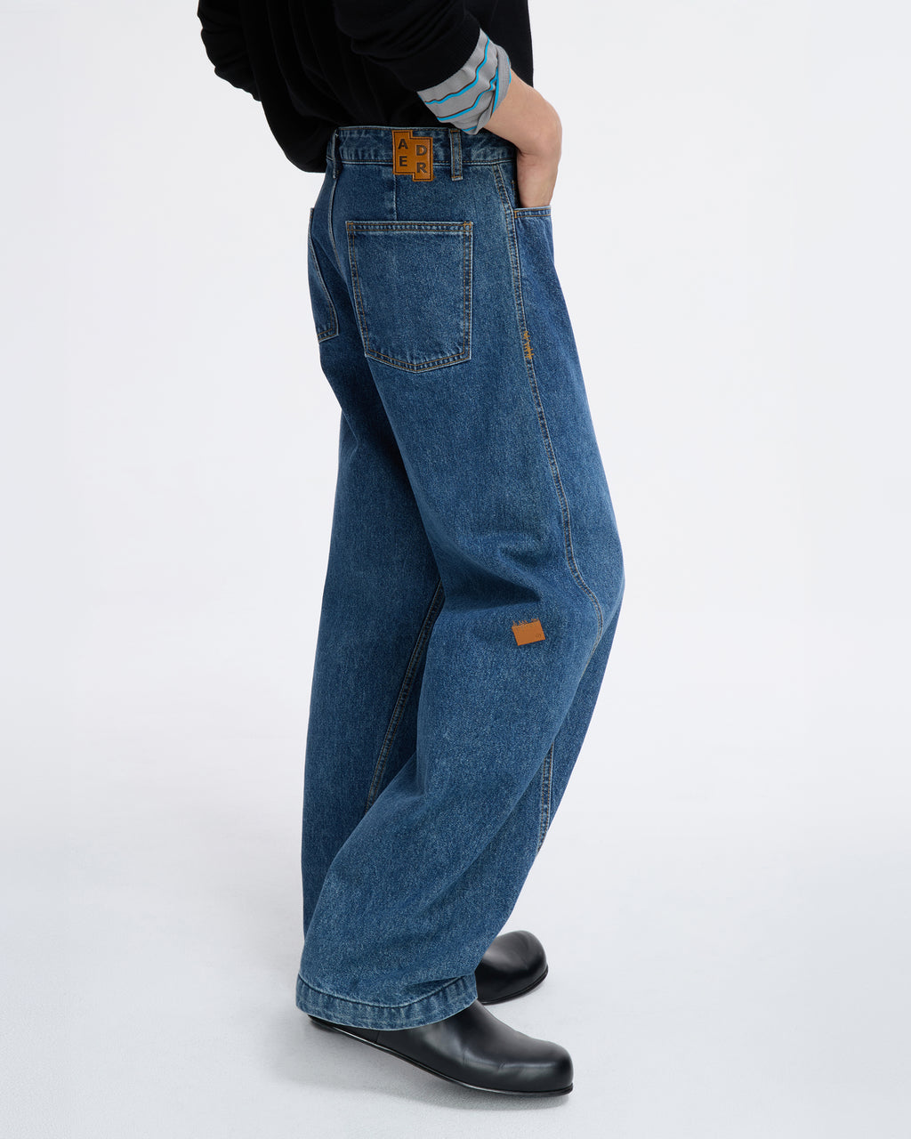 Ader Error - Sig; SV Tag jeans 04 (Blue) product image 4 | TRAB K-Fashion Australia