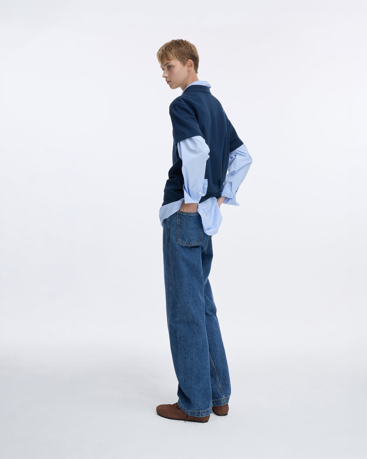 Ader Error - Sig; SV Tag jeans 04 (Blue) product image 7 | TRAB K-Fashion Australia
