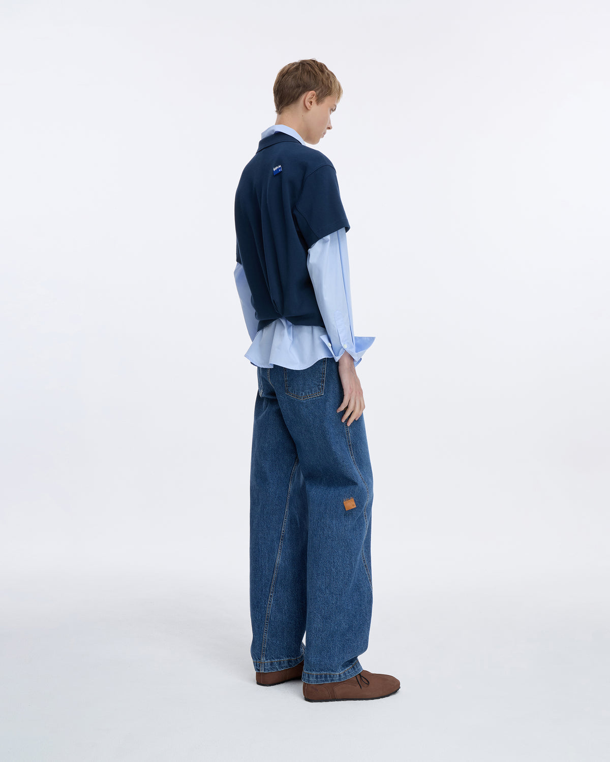 Ader Error - Sig; SV Tag jeans 04 (Blue) product image 8 | TRAB K-Fashion Australia