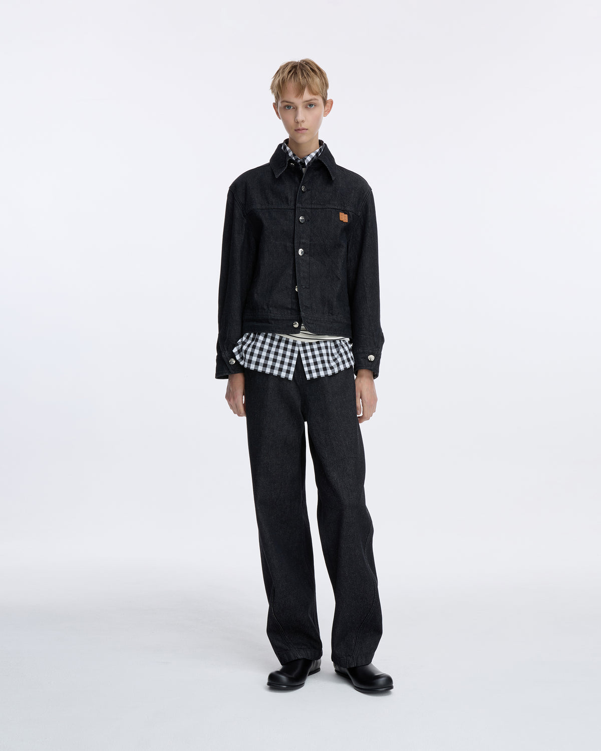 Ader Error - Sig; SV Tag jeans 05 (Noir) product image 7 | TRAB K-Fashion Australia