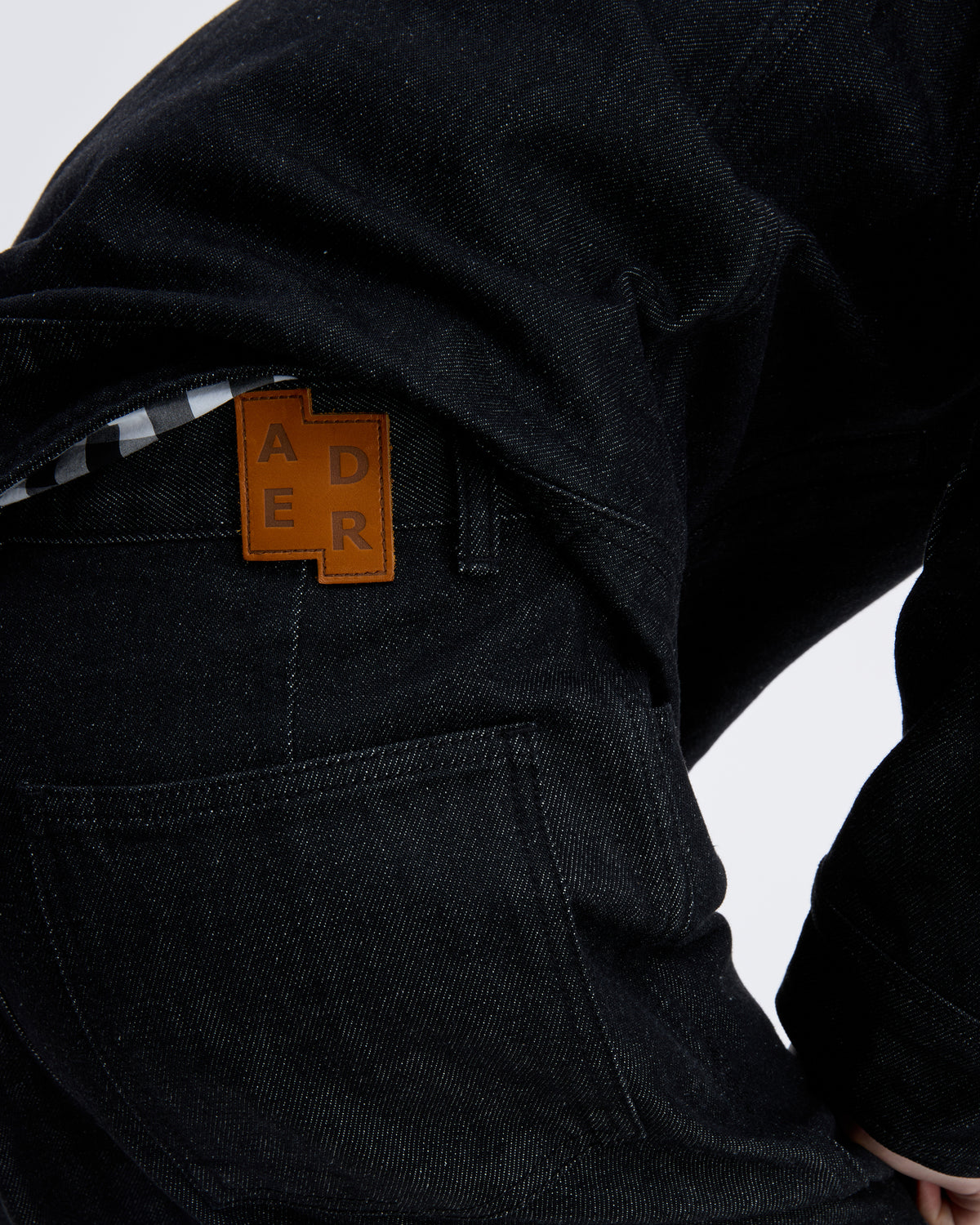 Ader Error - Sig; SV Tag jeans 05 (Noir) product image 11 | TRAB K-Fashion Australia