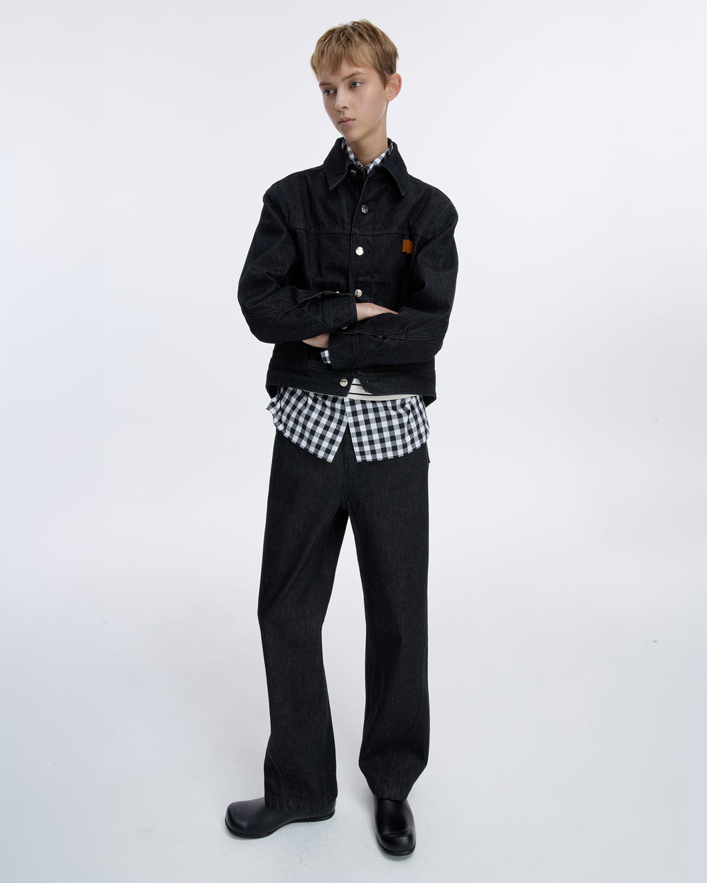 Ader Error - Sig; SV Tag jeans 05 (Noir) product image 12 | TRAB K-Fashion Australia