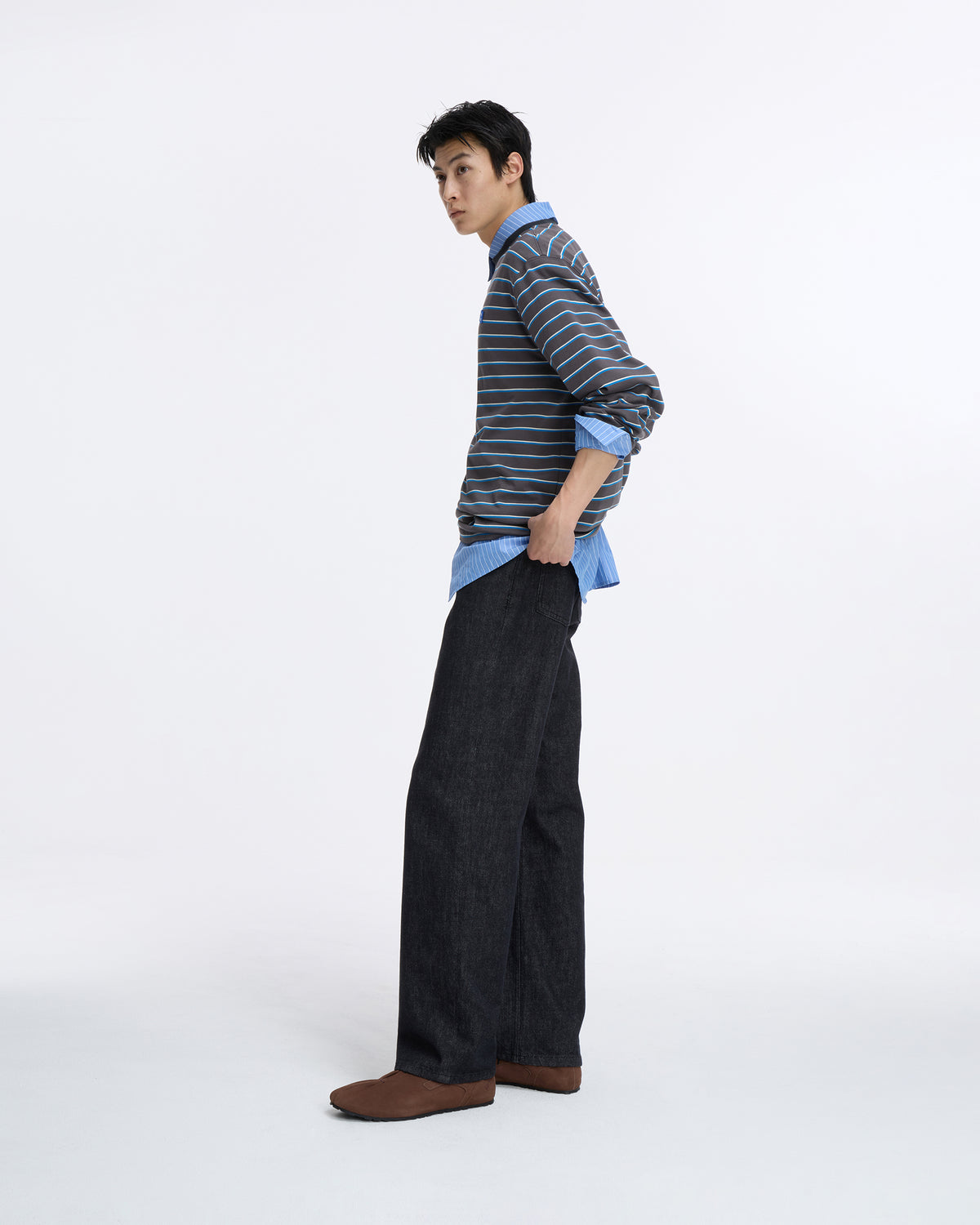 Ader Error - Sig; SV Tag jeans 06 (Noir) product image 6 | TRAB K-Fashion Australia