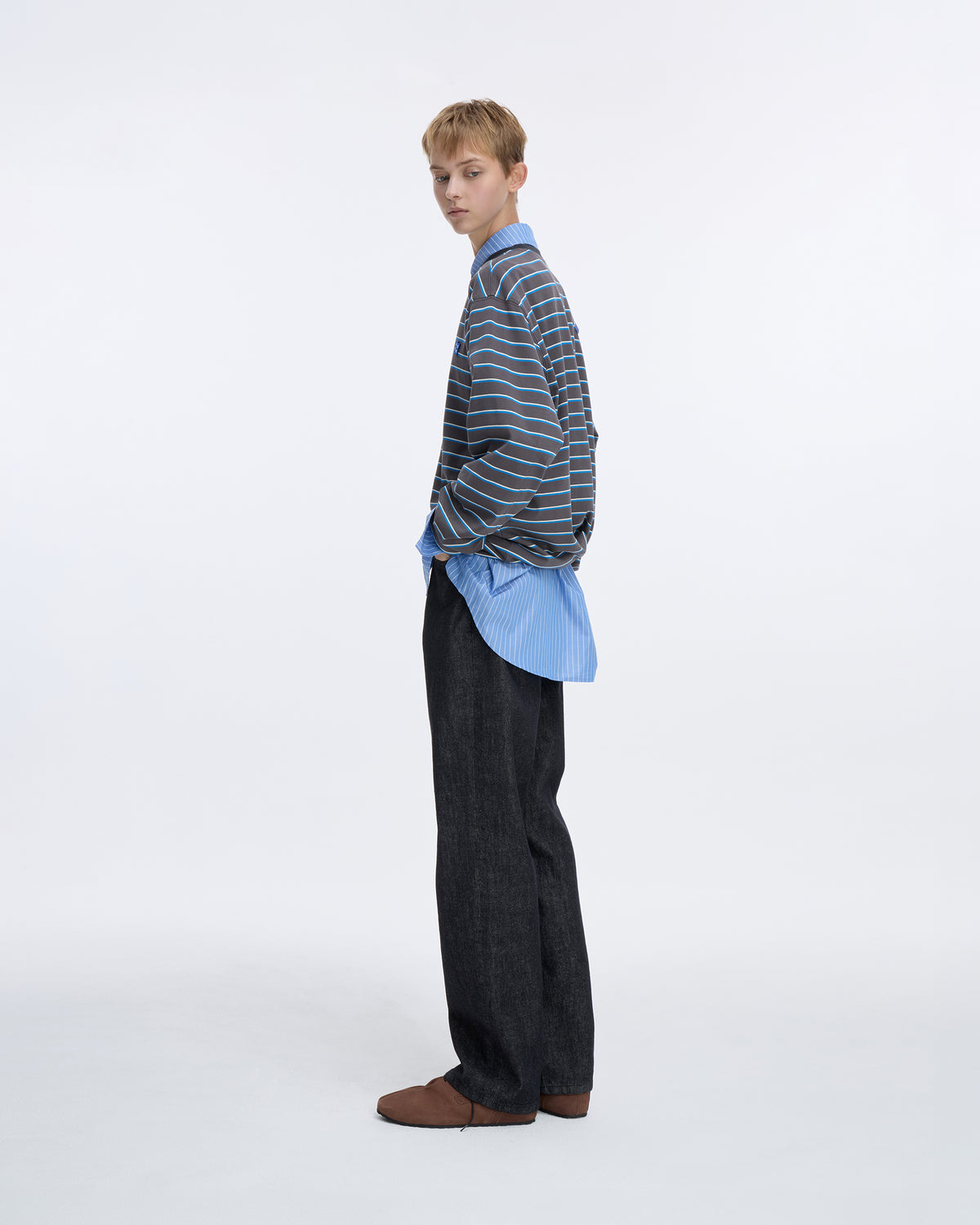 Ader Error - Sig; SV Tag jeans 06 (Noir) product image 9 | TRAB K-Fashion Australia