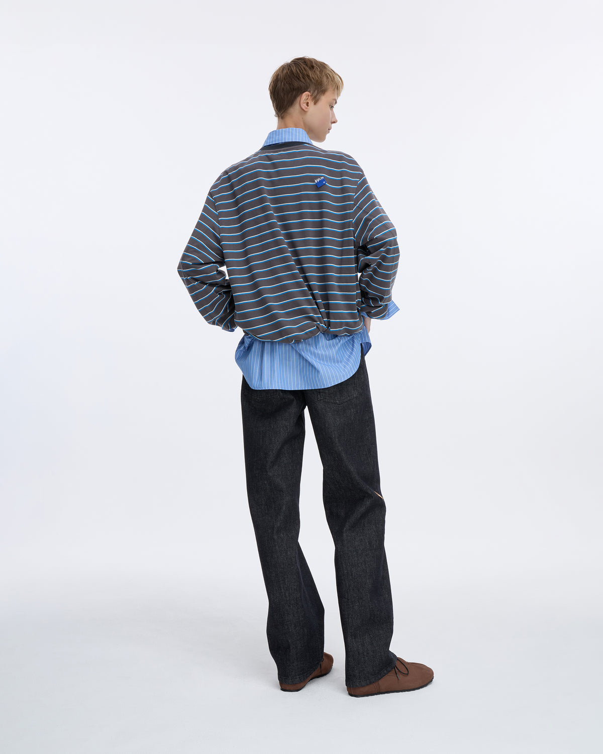 Ader Error - Sig; SV Tag jeans 06 (Noir) product image 10 | TRAB K-Fashion Australia