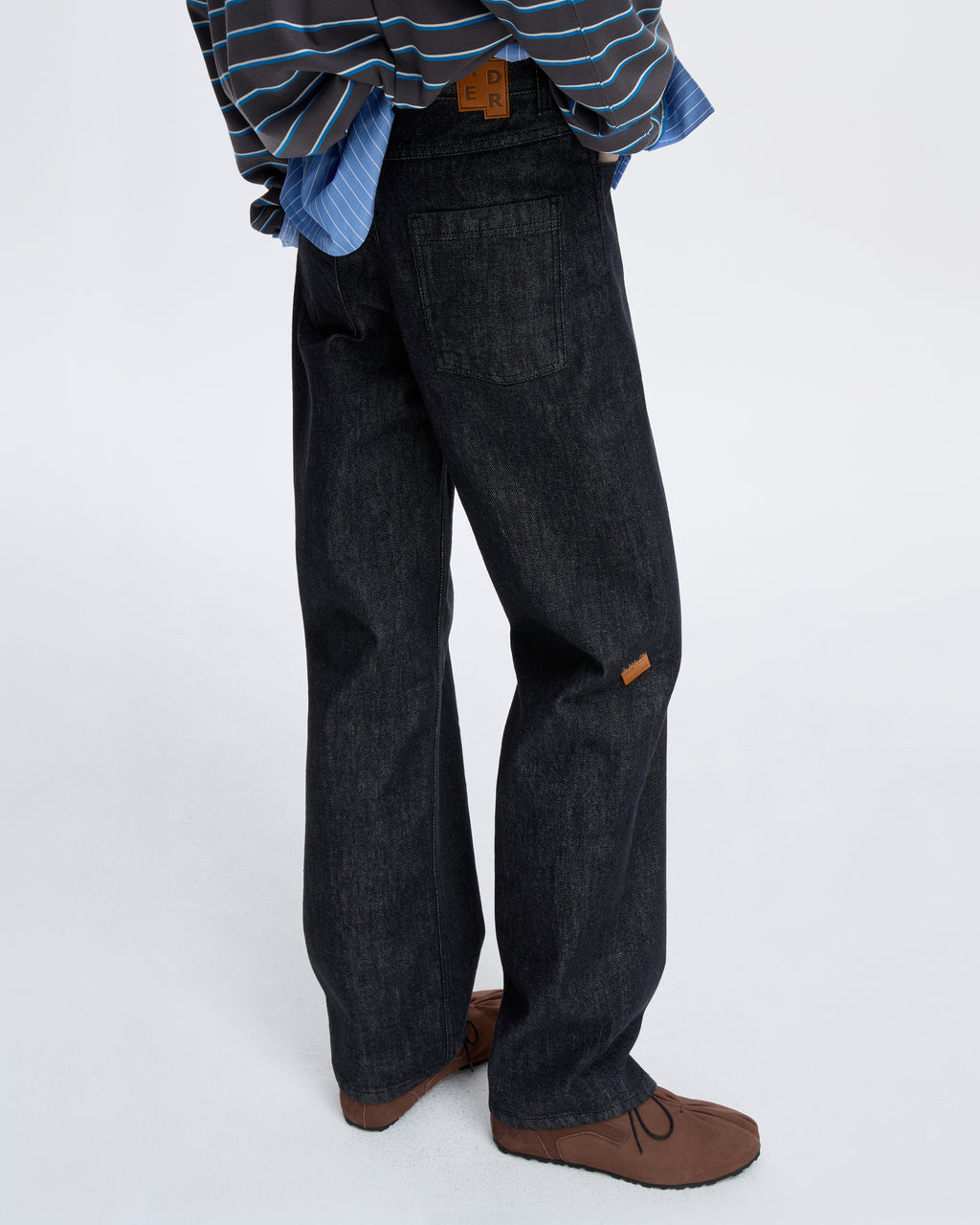 Ader Error - Sig; SV Tag jeans 06 (Noir) product image 11 | TRAB K-Fashion Australia