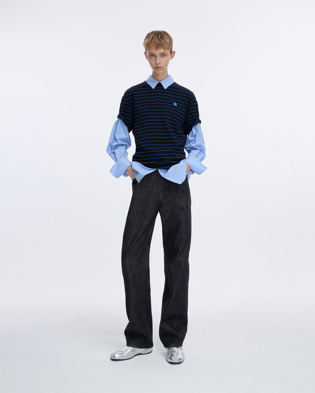 Ader Error - Sig; SV Tag jeans 06 (Noir) product image 12 | TRAB K-Fashion Australia