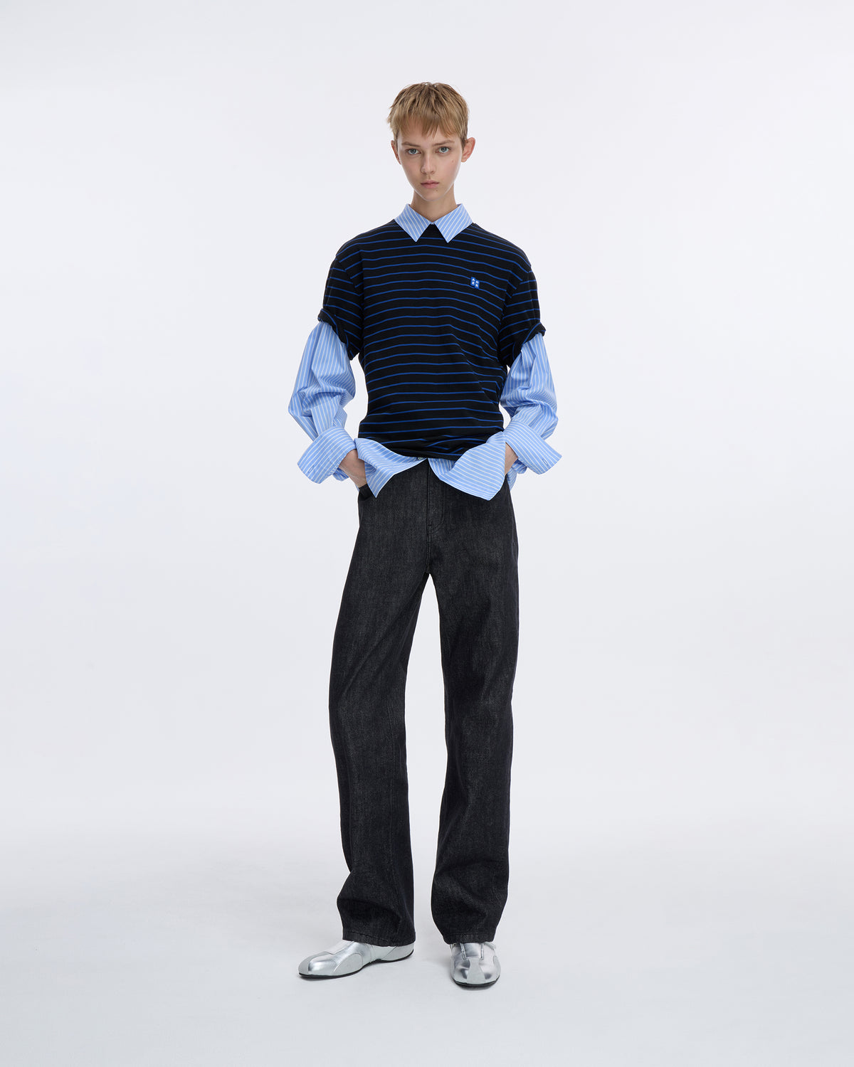 Ader Error - Sig; SV Tag jeans 06 (Noir) product image 12 | TRAB K-Fashion Australia