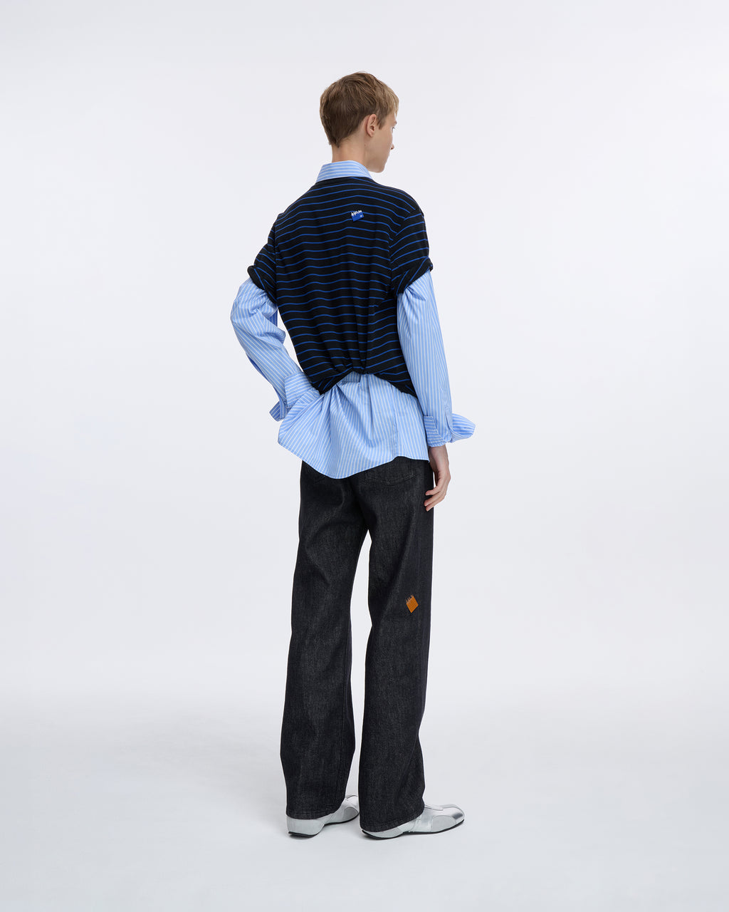 Ader Error - Sig; SV Tag jeans 06 (Noir) product image 13 | TRAB K-Fashion Australia