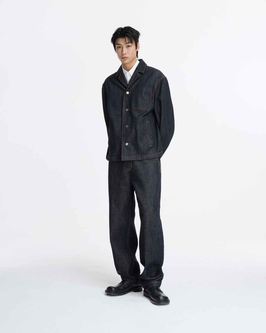 Ader Error - Sig; SV Tag jeans 08 (Noir) product image 1 | TRAB K-Fashion Australia
