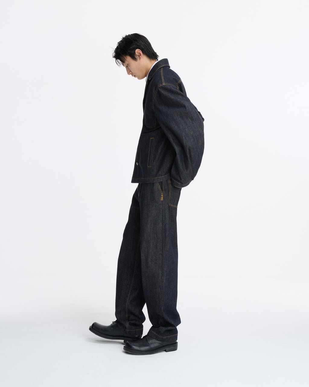 Ader Error - Sig; SV Tag jeans 08 (Noir) product image 2 | TRAB K-Fashion Australia