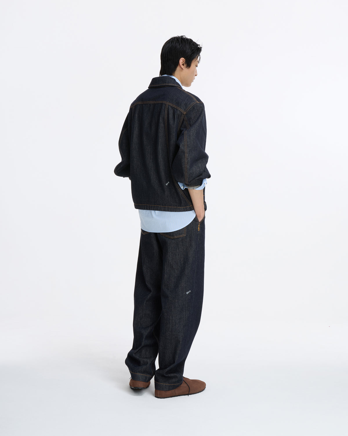 Ader Error - Sig; SV Tag jeans 08 (Noir) product image 4 | TRAB K-Fashion Australia