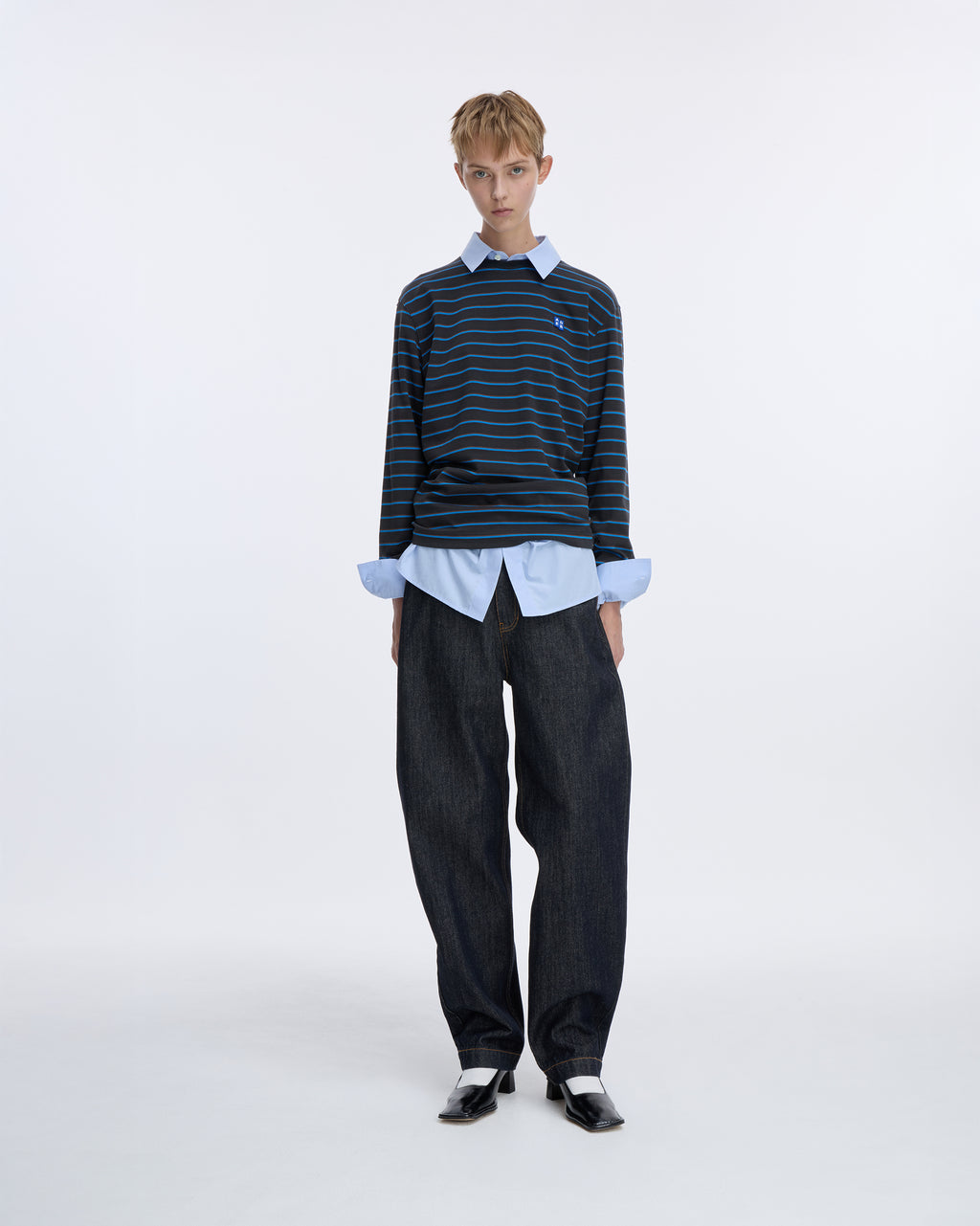 Ader Error - Sig; SV Tag jeans 08 (Noir) product image 5 | TRAB K-Fashion Australia