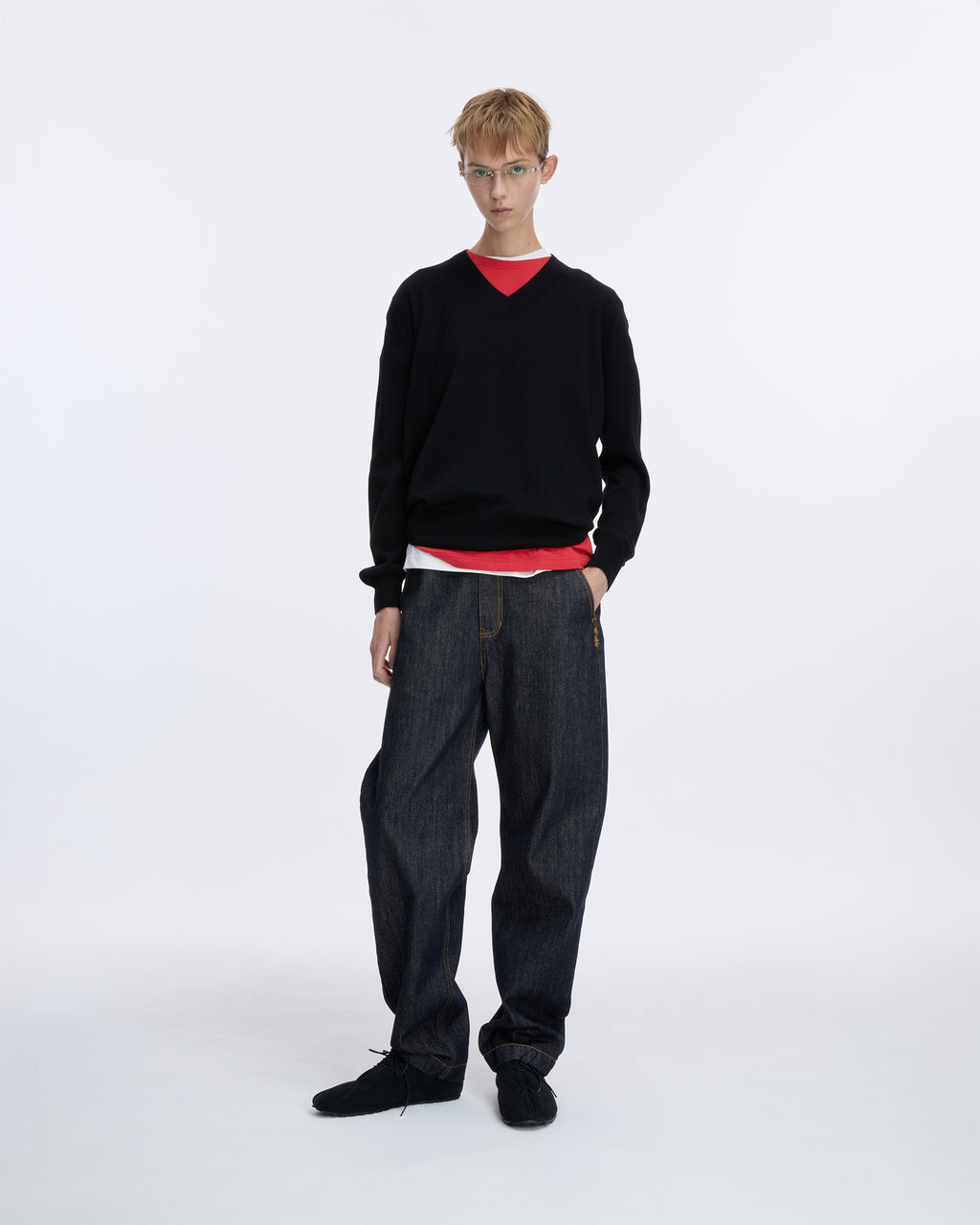 Ader Error - Sig; SV Tag jeans 08 (Noir) product image 14 | TRAB K-Fashion Australia