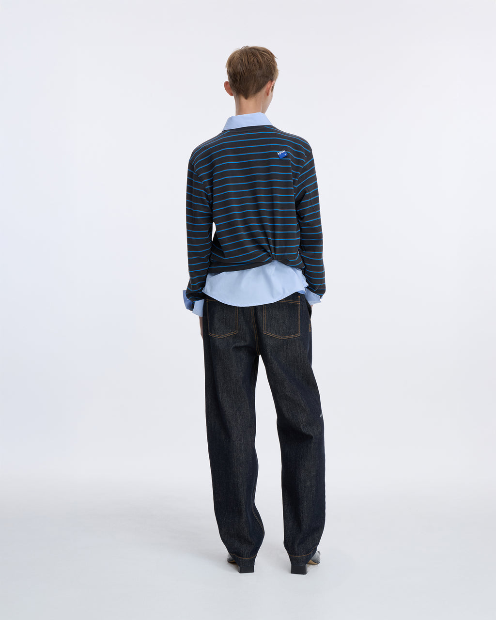 Ader Error - Sig; SV Tag jeans 08 (Noir) product image 6 | TRAB K-Fashion Australia