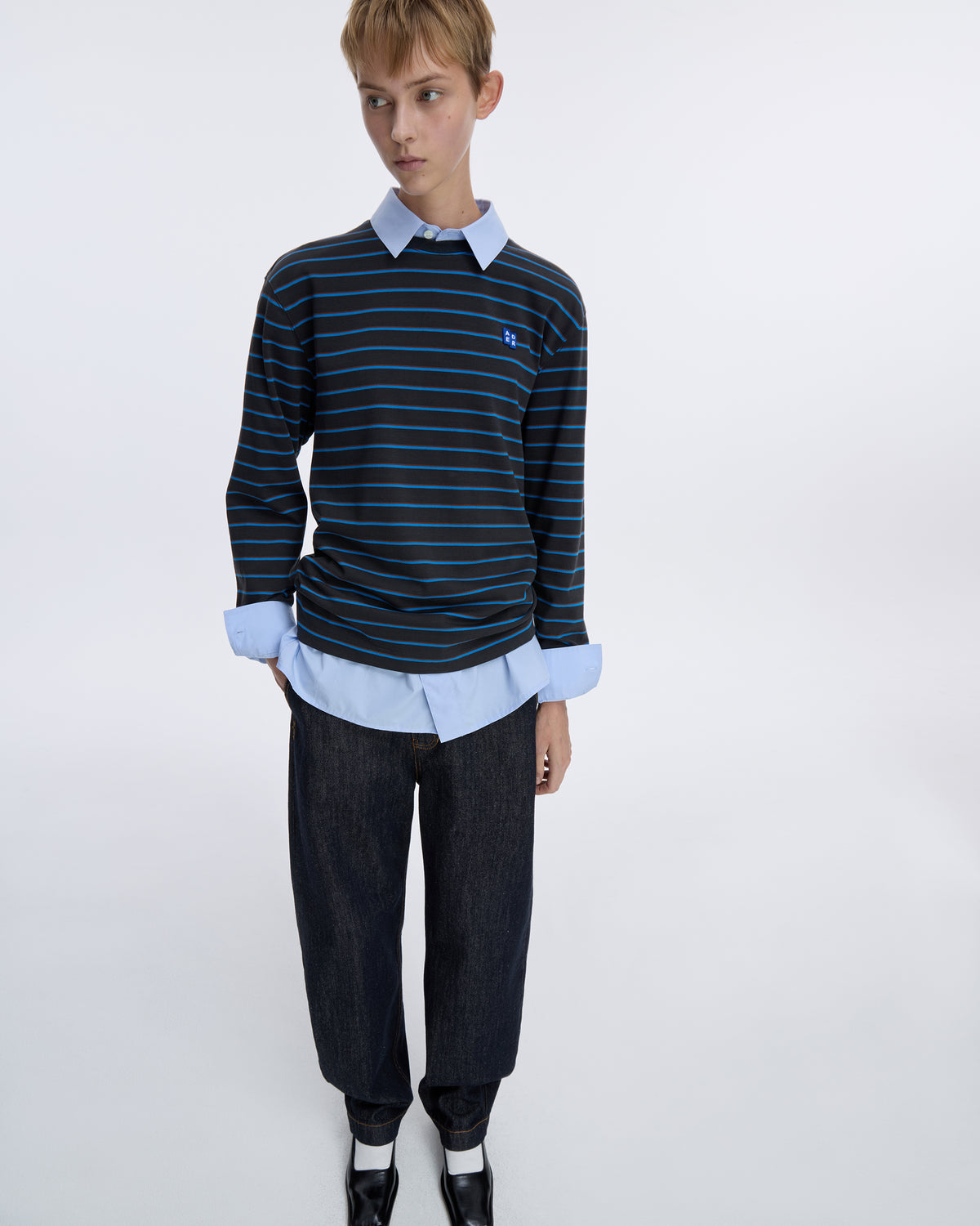 Ader Error - Sig; SV Tag jeans 08 (Noir) product image 7 | TRAB K-Fashion Australia