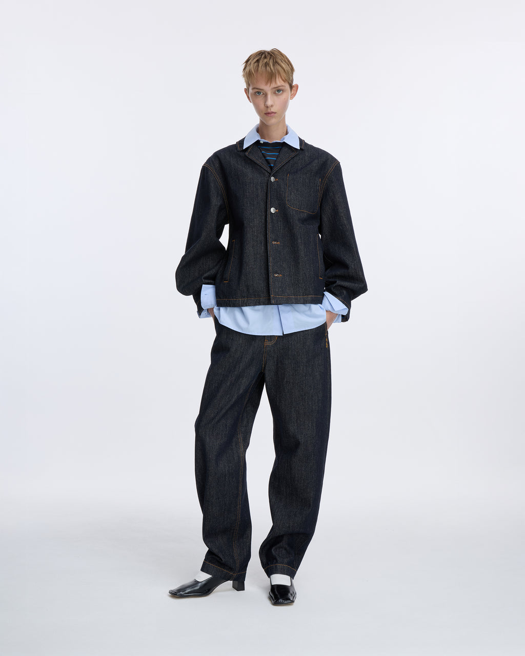 Ader Error - Sig; SV Tag jeans 08 (Noir) product image 8 | TRAB K-Fashion Australia