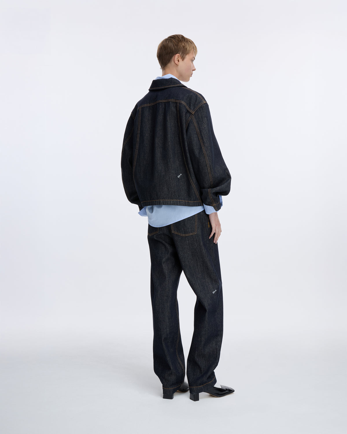 Ader Error - Sig; SV Tag jeans 08 (Noir) product image 9 | TRAB K-Fashion Australia