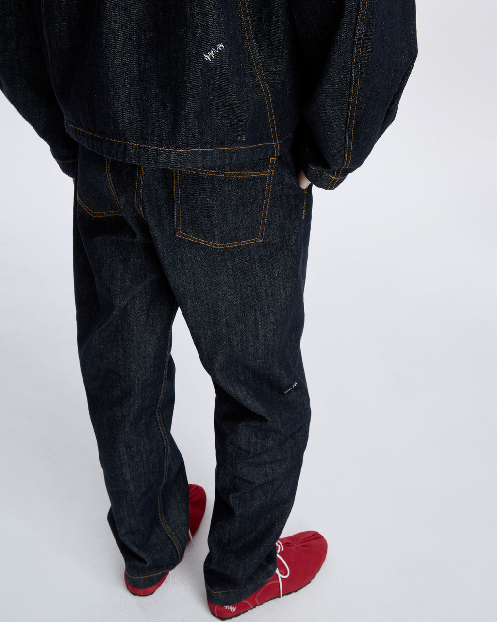 Ader Error - Sig; SV Tag jeans 08 (Noir) product image 13 | TRAB K-Fashion Australia