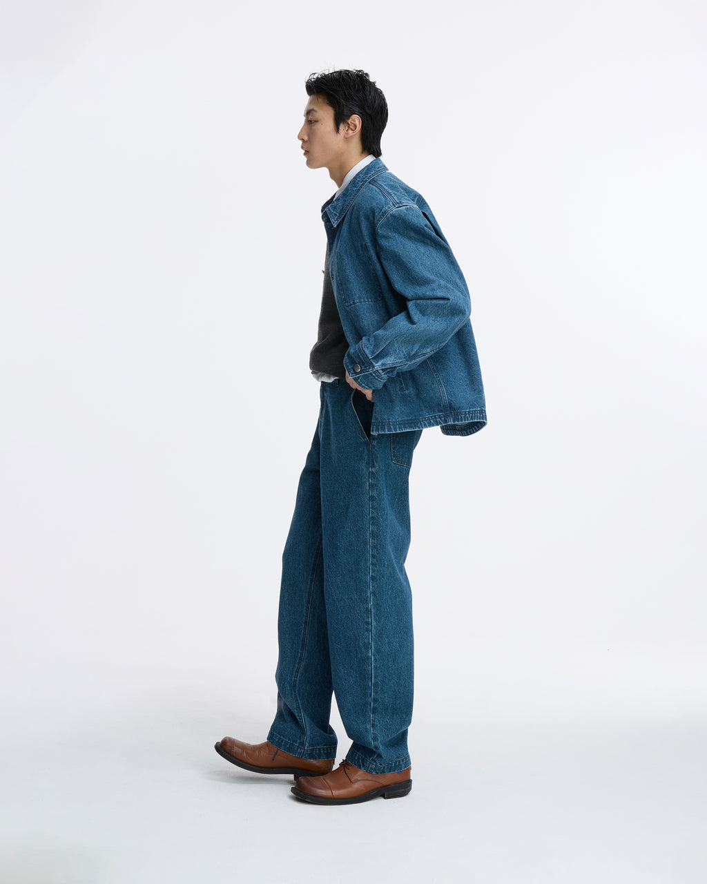 Ader Error - Sig; SV Tag jeans 08 (Blue) product image 2 | TRAB K-Fashion Australia