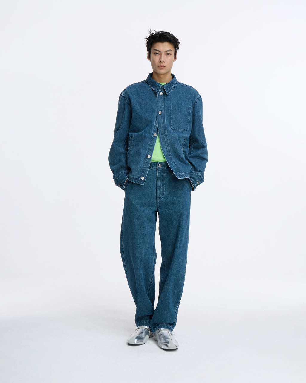 Ader Error - Sig; SV Tag jeans 08 (Blue) product image 6 | TRAB K-Fashion Australia
